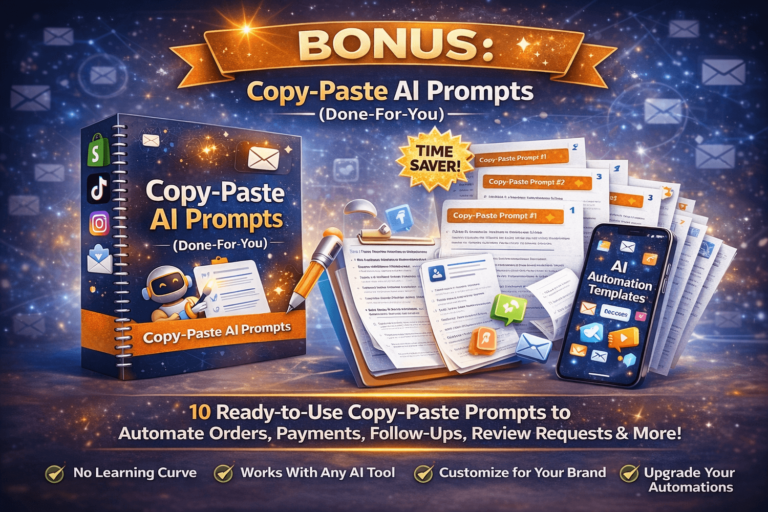 50 AI Automation Templates for E-Commerce Sellers review